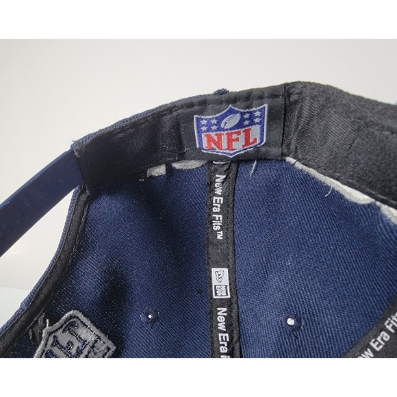 Dallas Cowboys New Era Blue Adjustable Snapback Hat Side Split NFL Football Cap - Picture 8 of 9